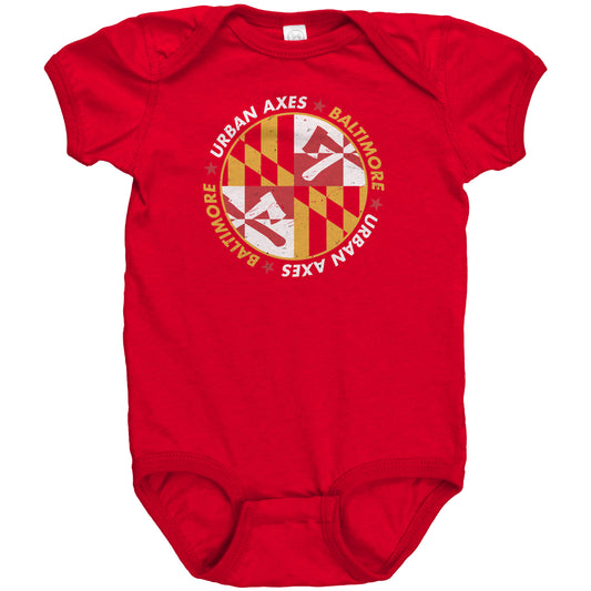 Baltimore Flag - Baby Onesie