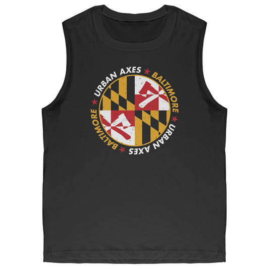Baltimore Flag - Bella Canvas Unisex Muscle Tank