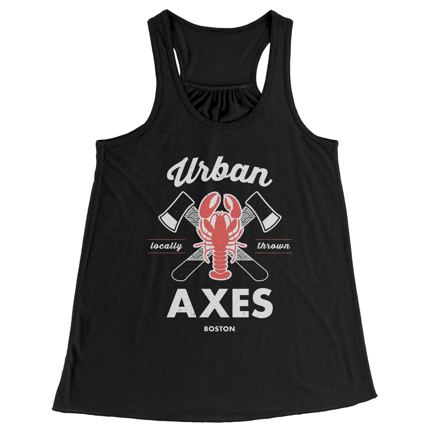 Boston LobsterAxe - Bella Women's Racerback Tank