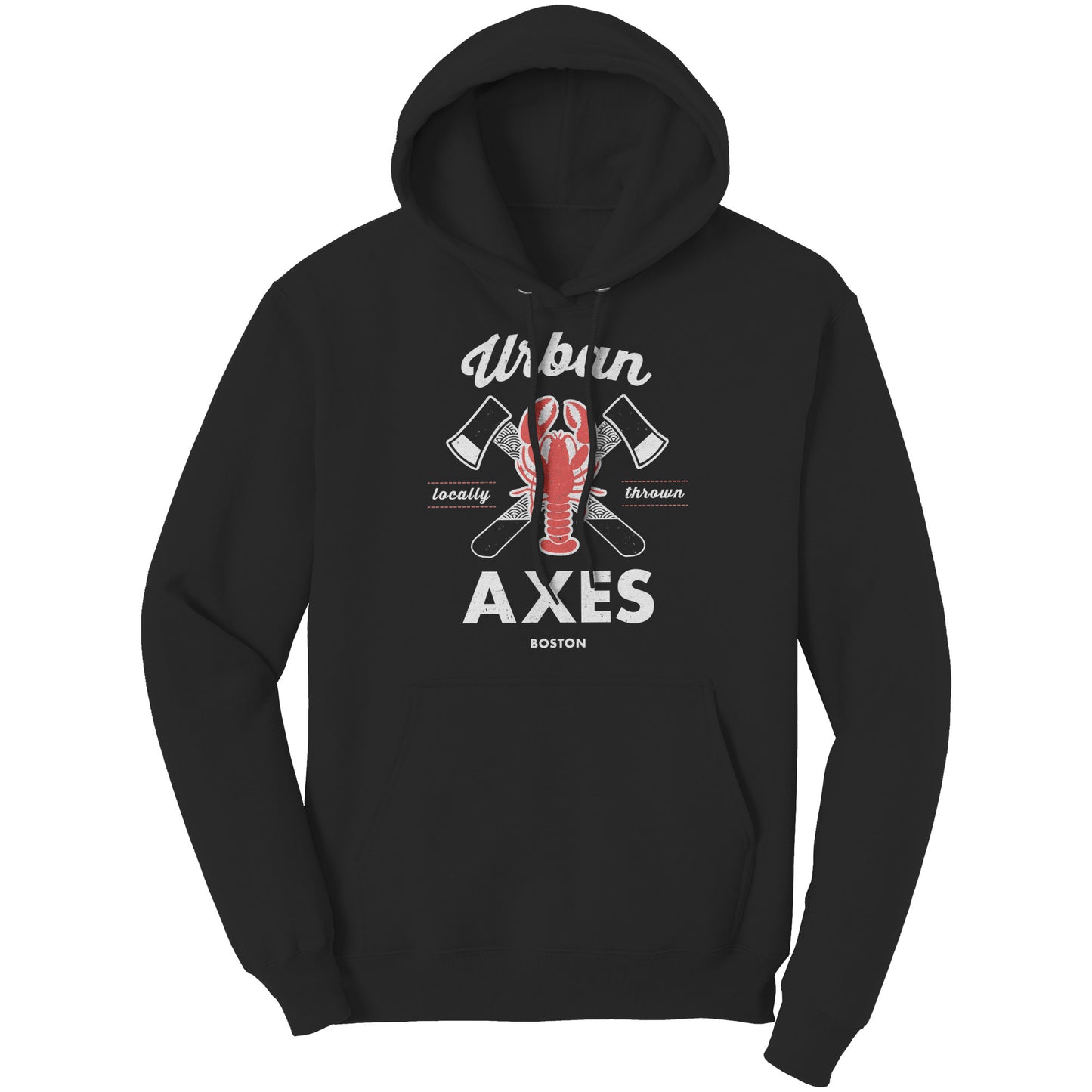 Boston LobsterAxe - Port & Co Hoodie