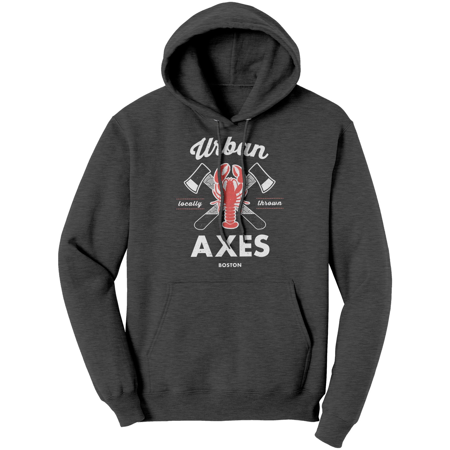 Boston LobsterAxe - Port & Co Hoodie