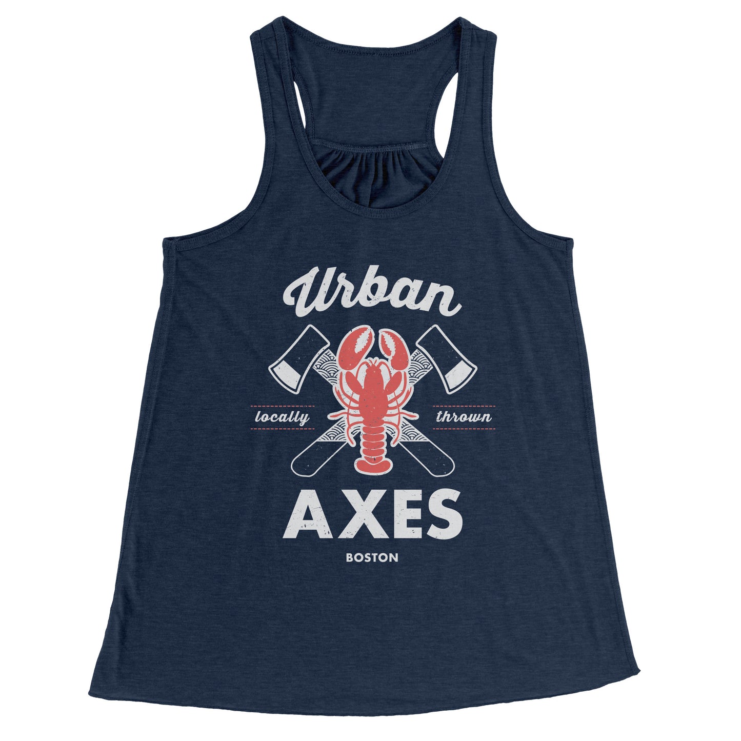 Boston LobsterAxe - Bella Women's Racerback Tank