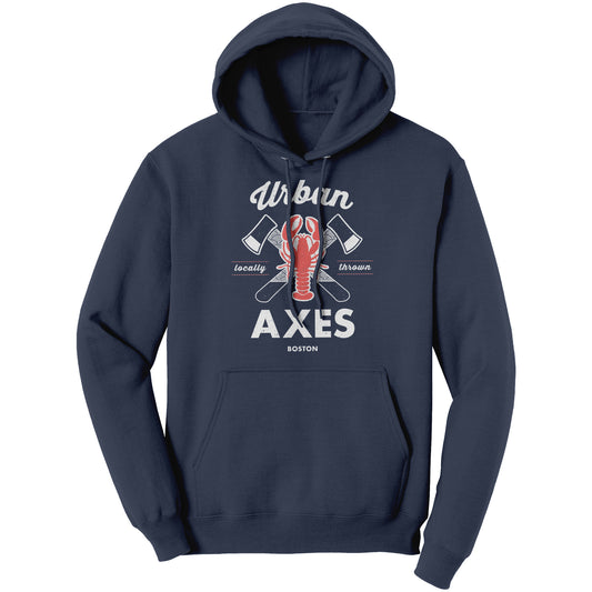 Boston LobsterAxe - Port & Co Hoodie