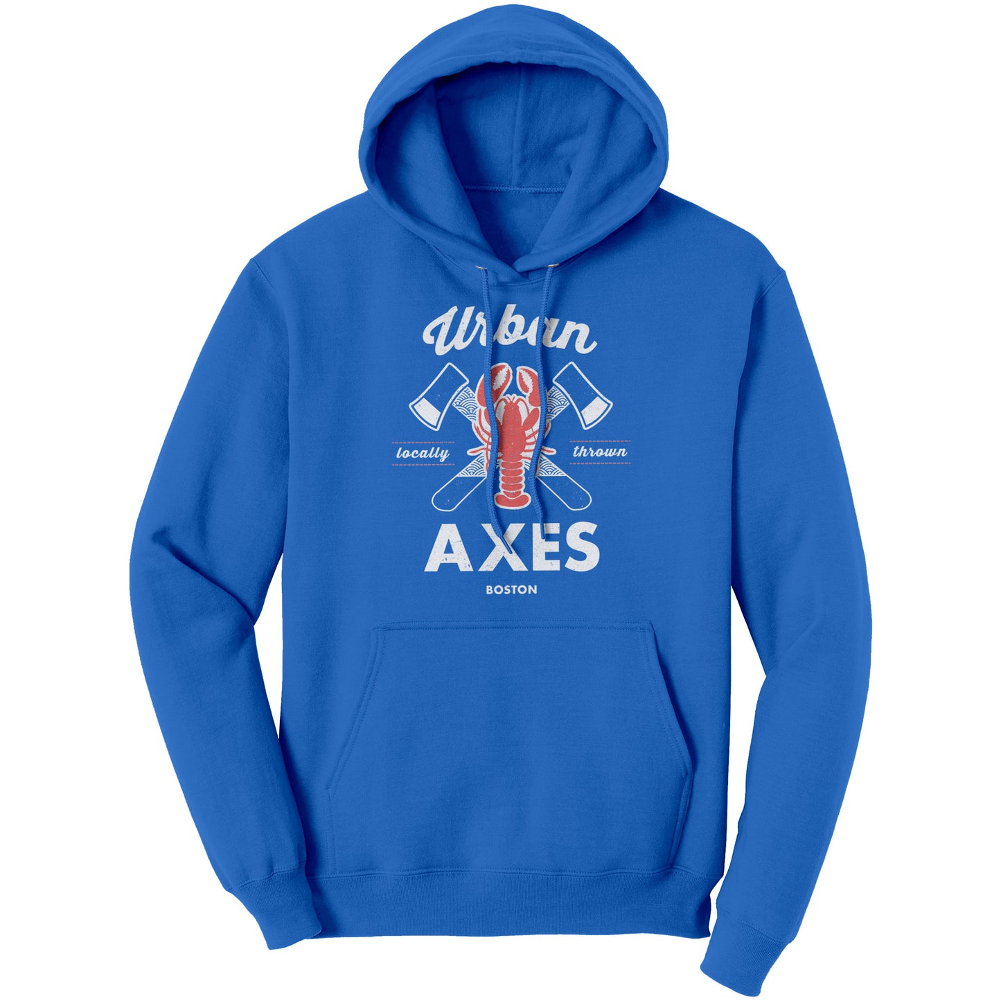 Boston LobsterAxe - Port & Co Hoodie