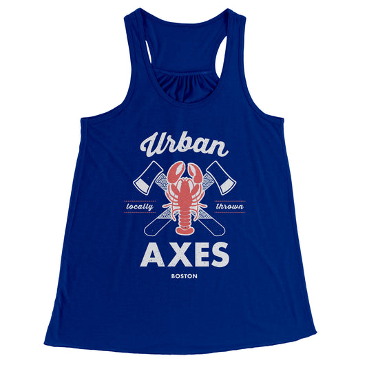 Boston LobsterAxe - Bella Women's Racerback Tank