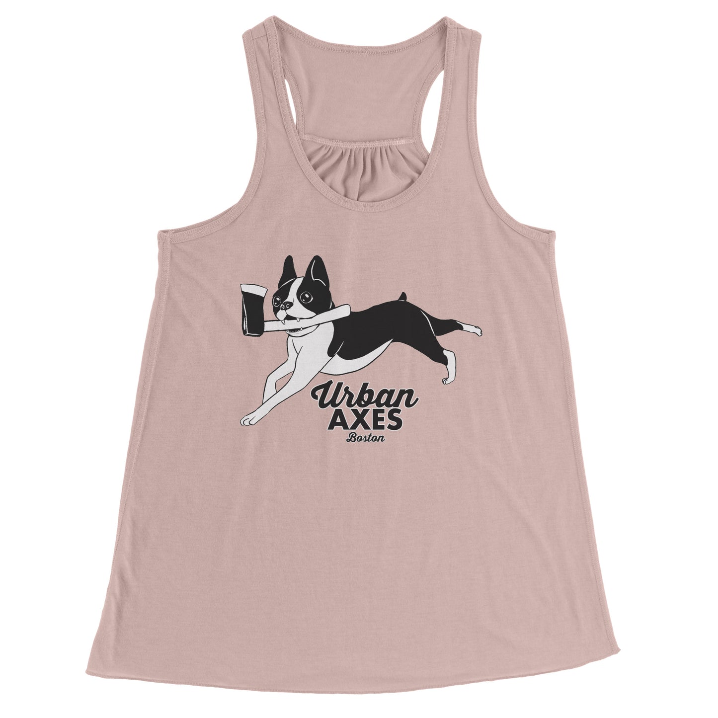 Boston Terrier - Bella Women's Racerback Tank
