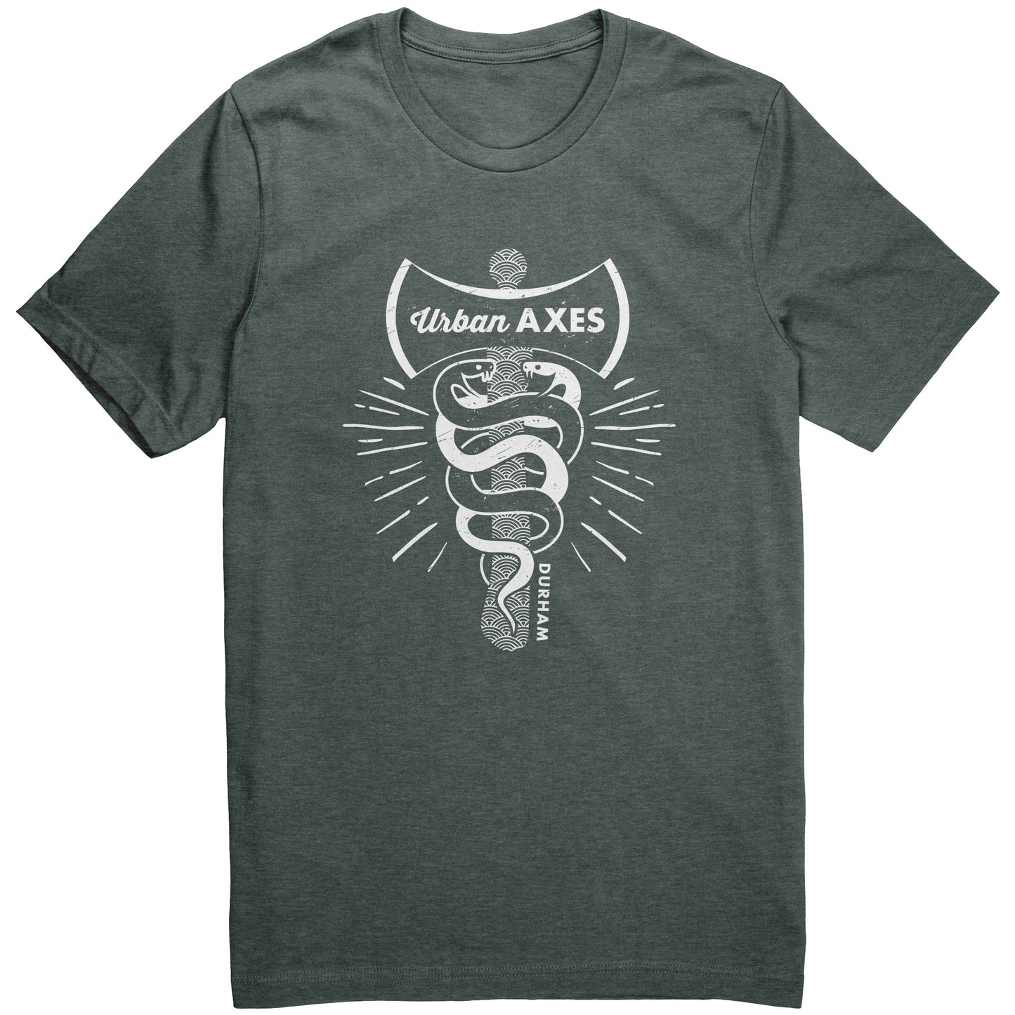 Durham - City of Axes Canvas Unisex T-Shirt
