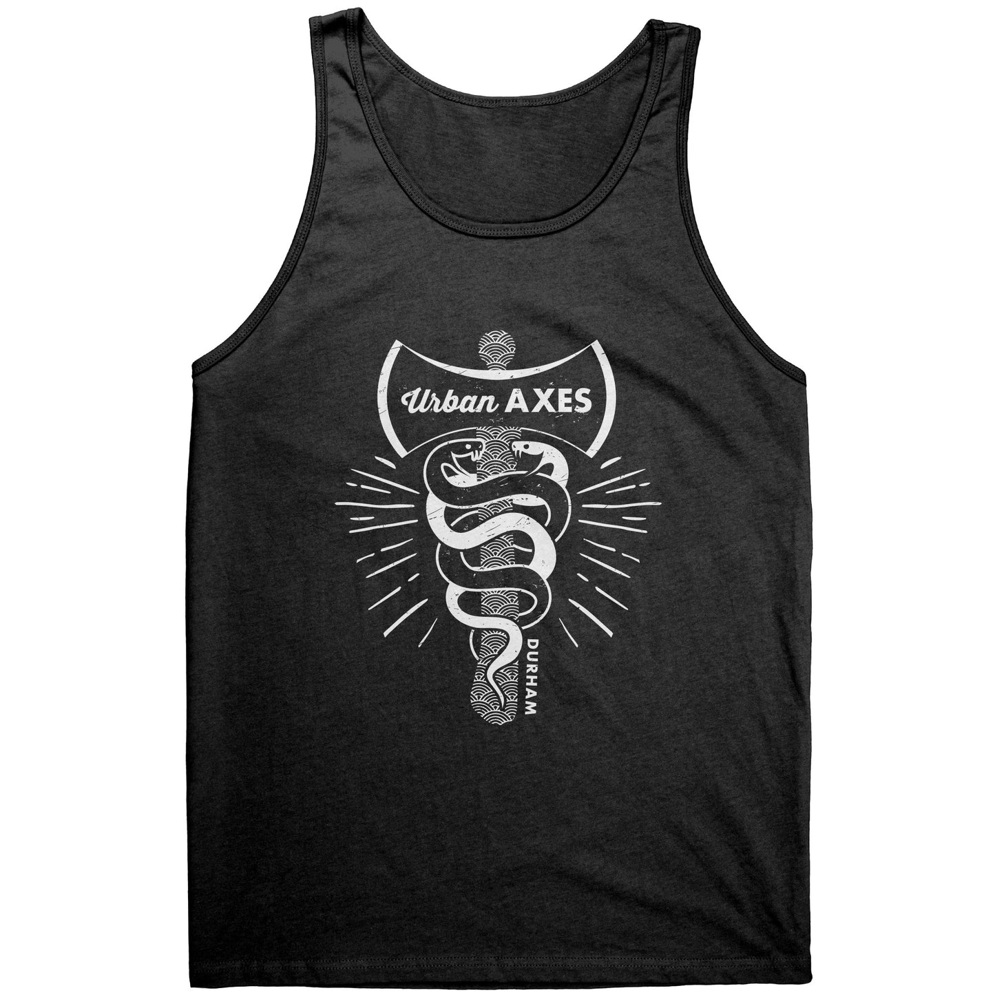 Durham City of Axes Canvas Unisex Tank