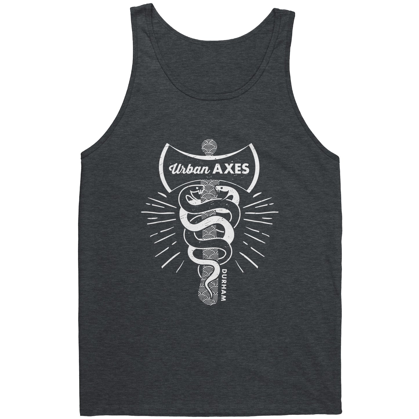 Durham City of Axes Canvas Unisex Tank