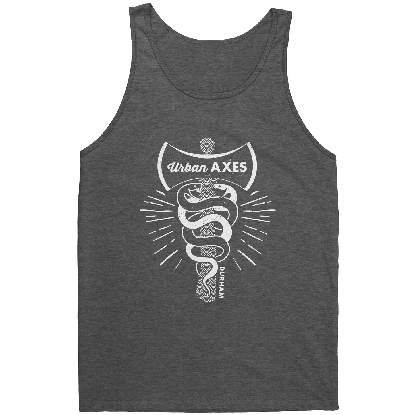 Durham City of Axes Canvas Unisex Tank