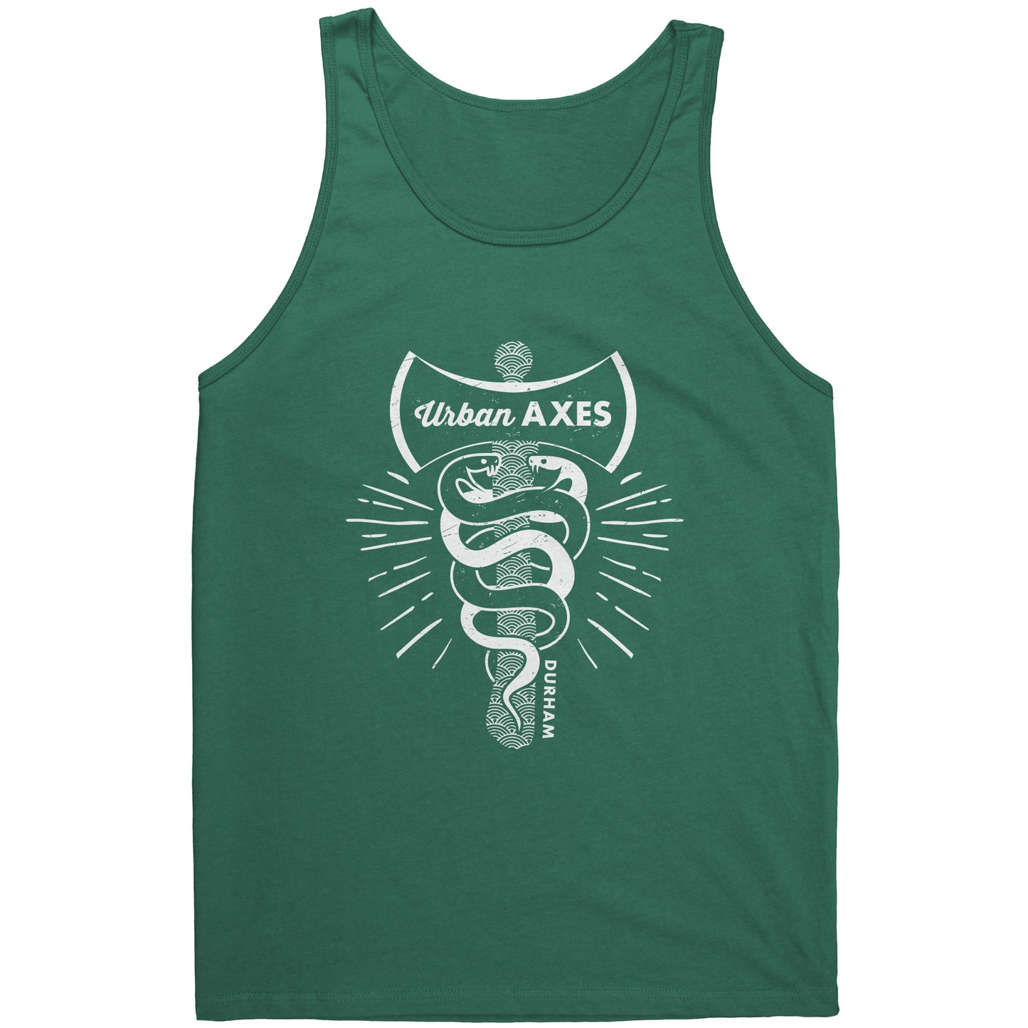 Durham City of Axes Canvas Unisex Tank
