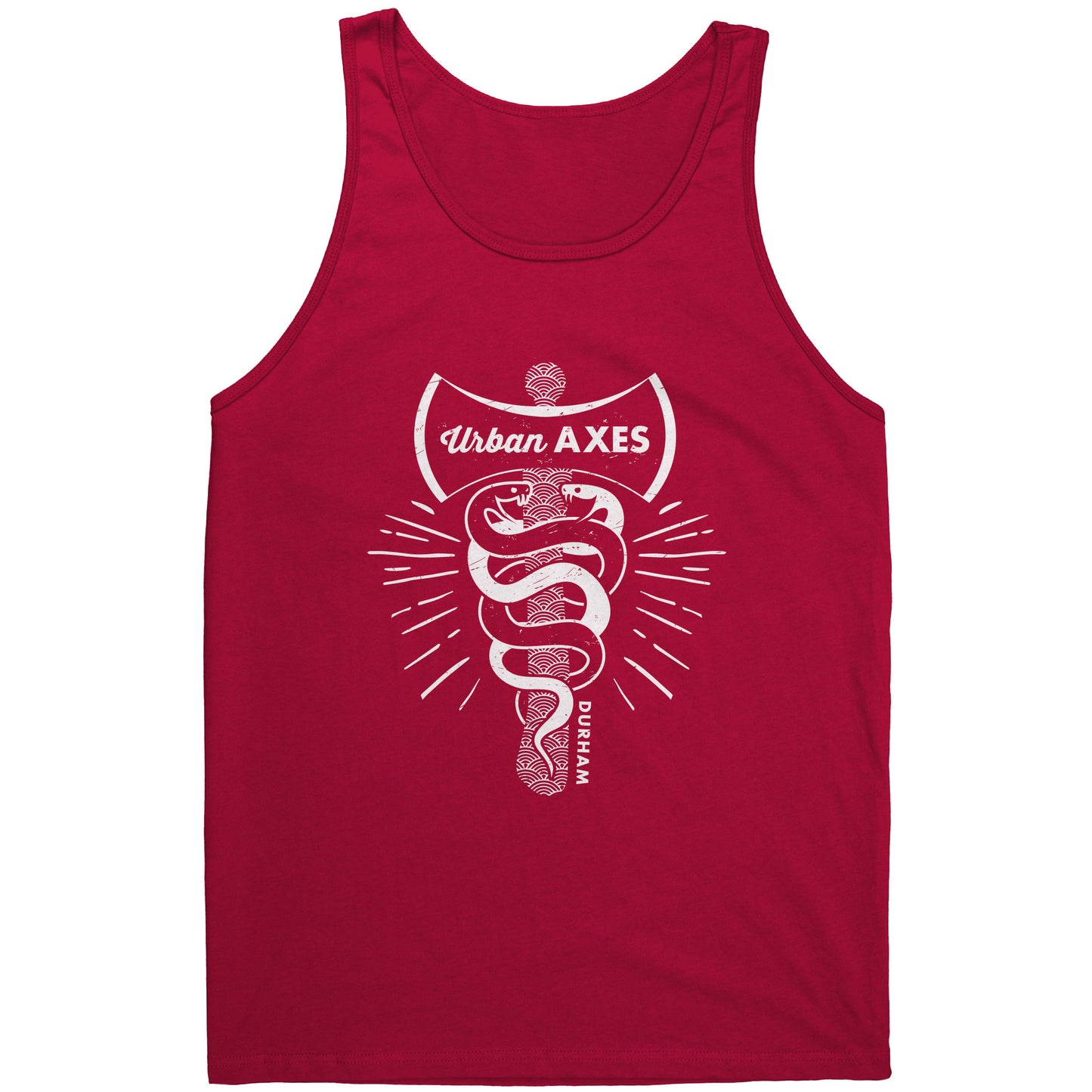 Durham City of Axes Canvas Unisex Tank