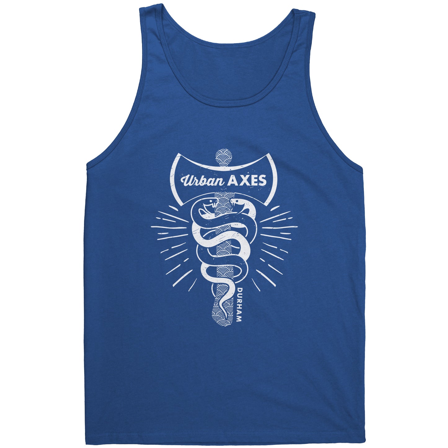 Durham City of Axes Canvas Unisex Tank