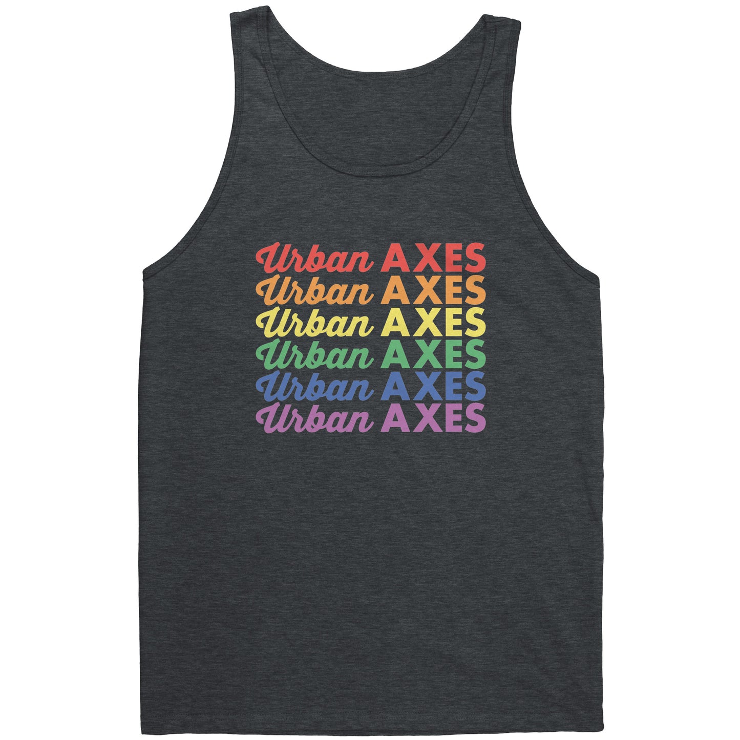 Urban Axes Pride Logo - Canvas Unisex Tank