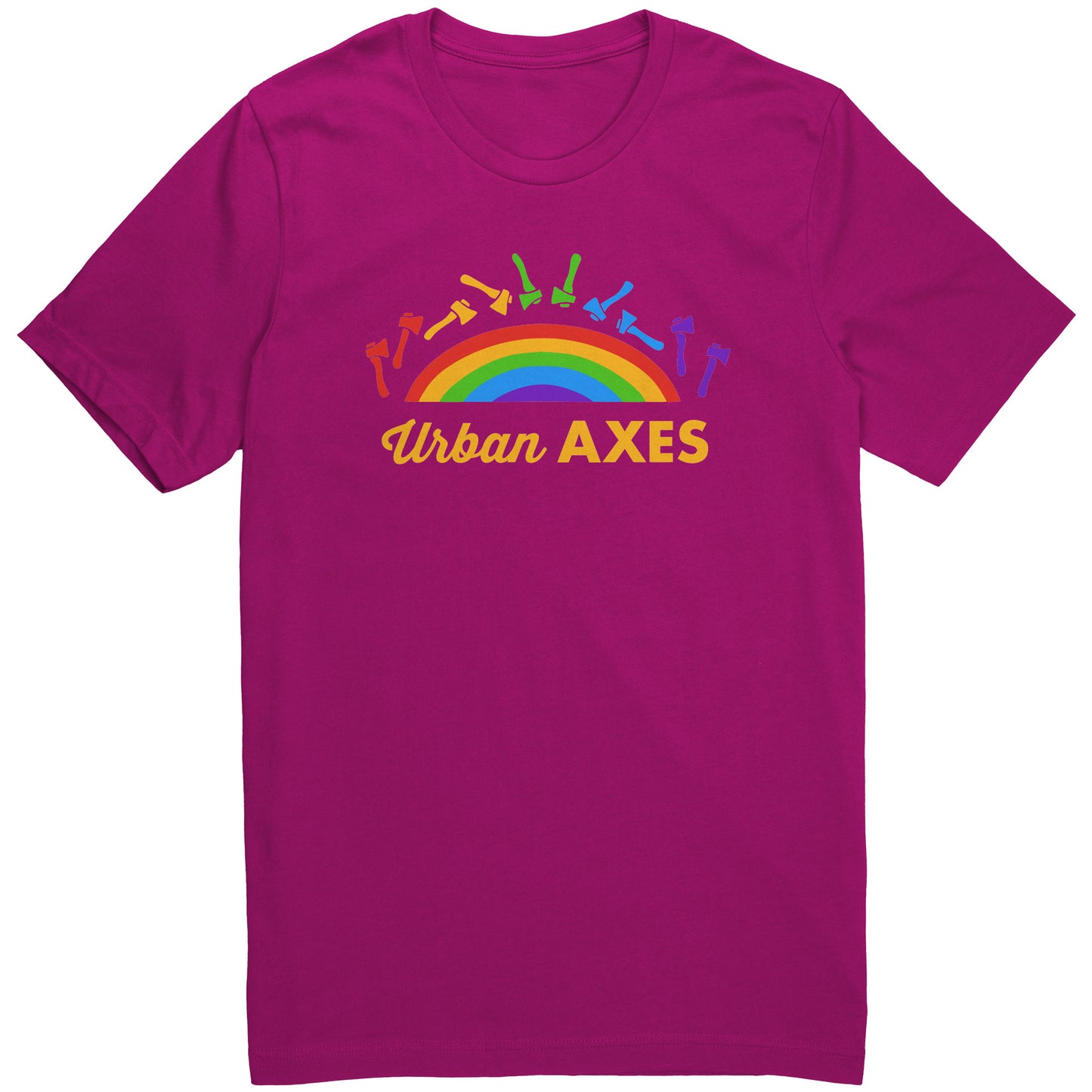 Urban Axes Rainbow Pride Shirt - Canvas Unisex