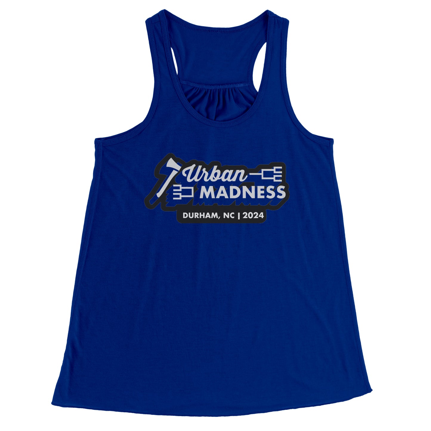 Urban Madness 2024 - Bella Women's Racerback Tank