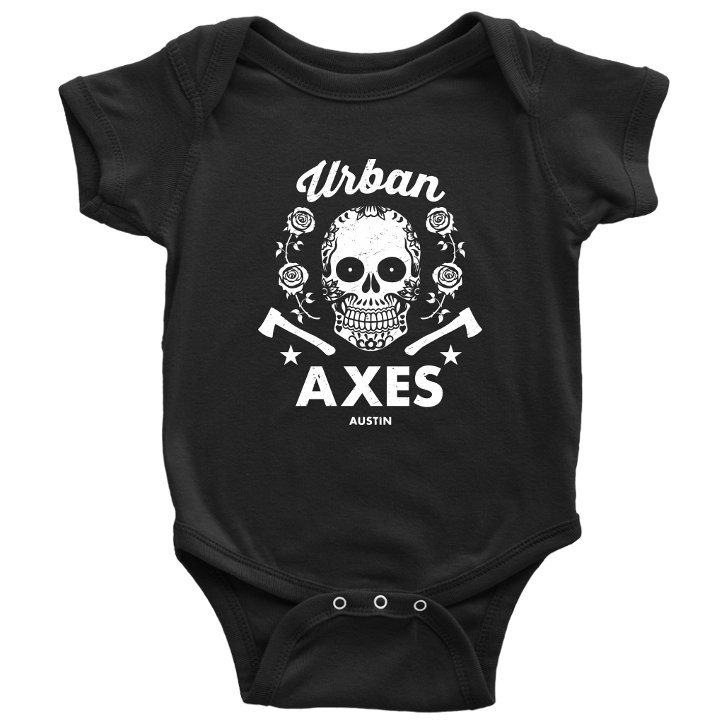 Austin Sugar Skull Onesie