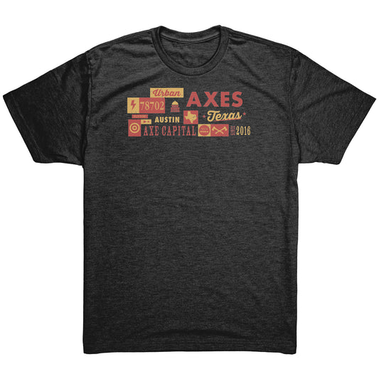 Austin Mural Shirt - Next Level Men's Triblend Shirt