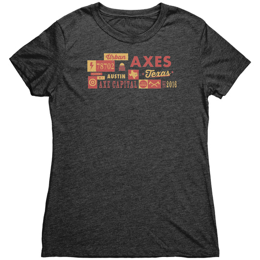 Austin Mural Shirt - Next Level Women's Triblend Shirt