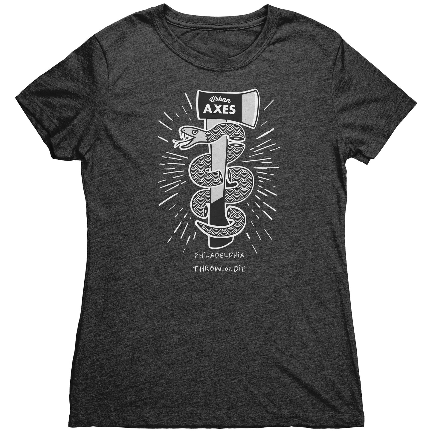 Philadelphia "Throw or Die" - Next Level Women's Triblend Shirt