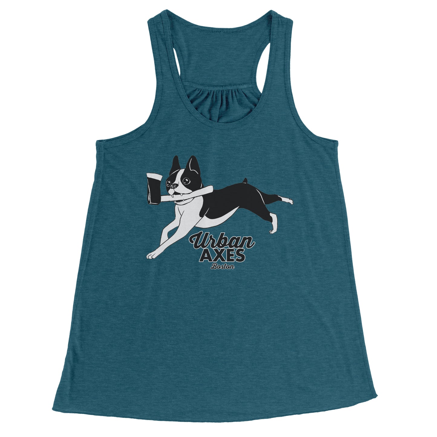 Boston Terrier - Bella Women's Racerback Tank