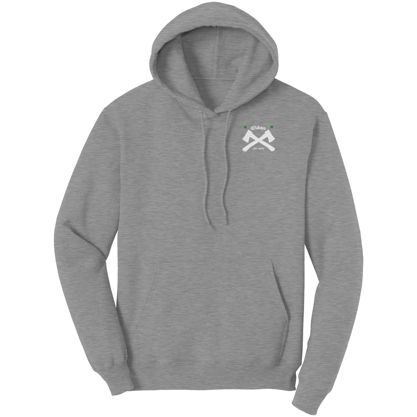 Urban_Axes_Hoodie_-_Crossed_Axes_on_Fron_Athletic_Heather_Front_Mockup.png