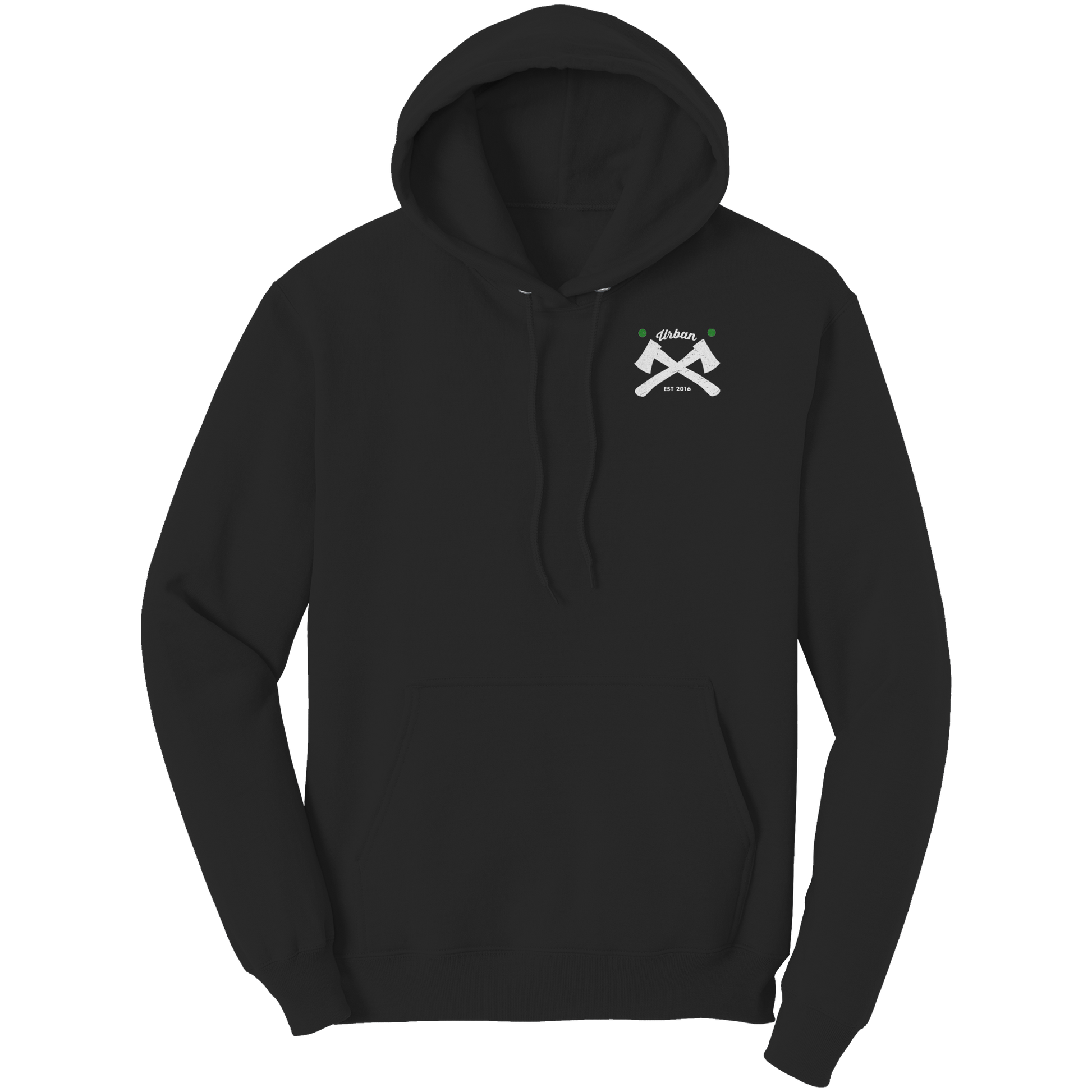 Urban_Axes_Hoodie_-_Crossed_Axes_on_Fron_Black_Front_Mockup.png