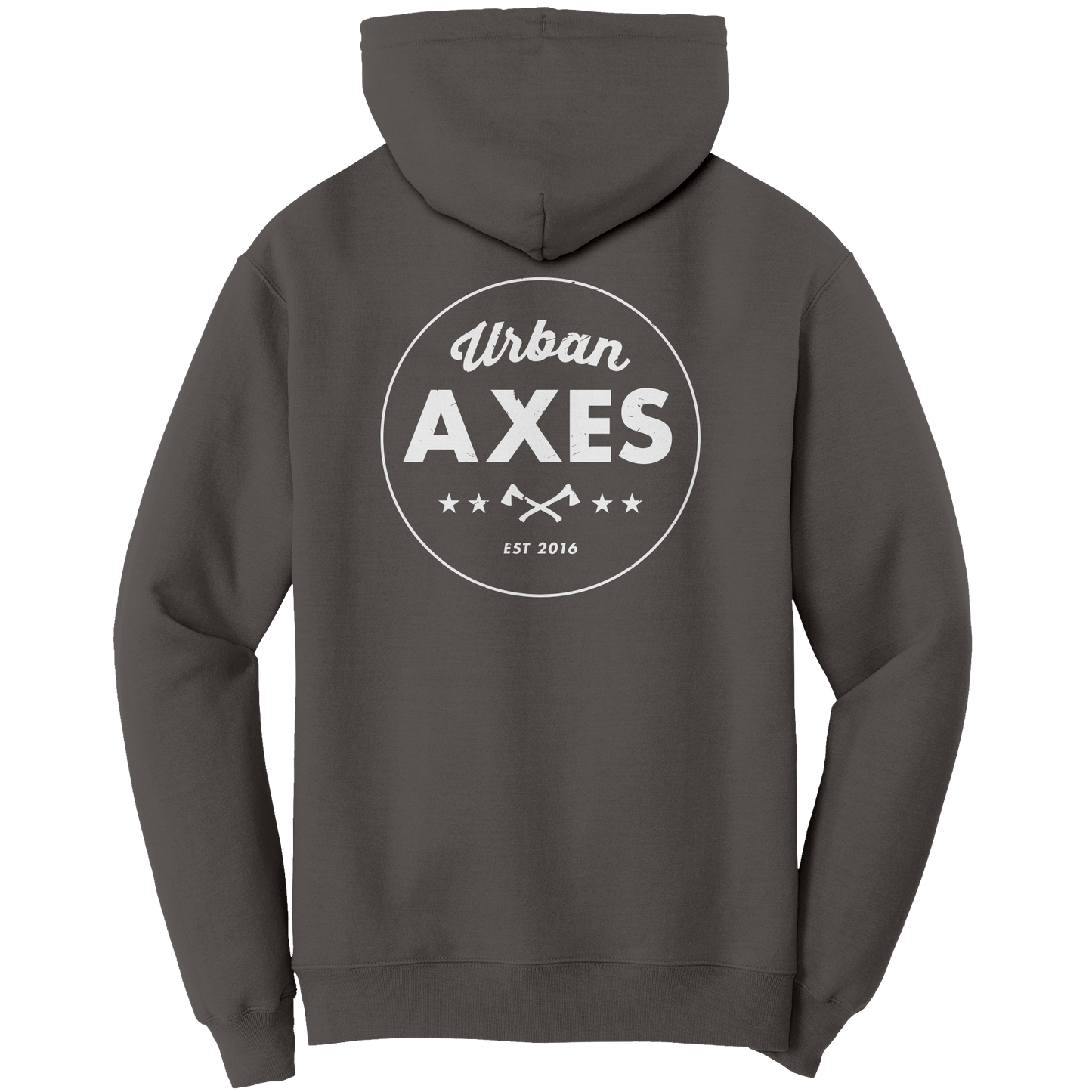 Urban_Axes_Hoodie_-_Crossed_Axes_on_Fron_Charcoal_Back_Mockup.png