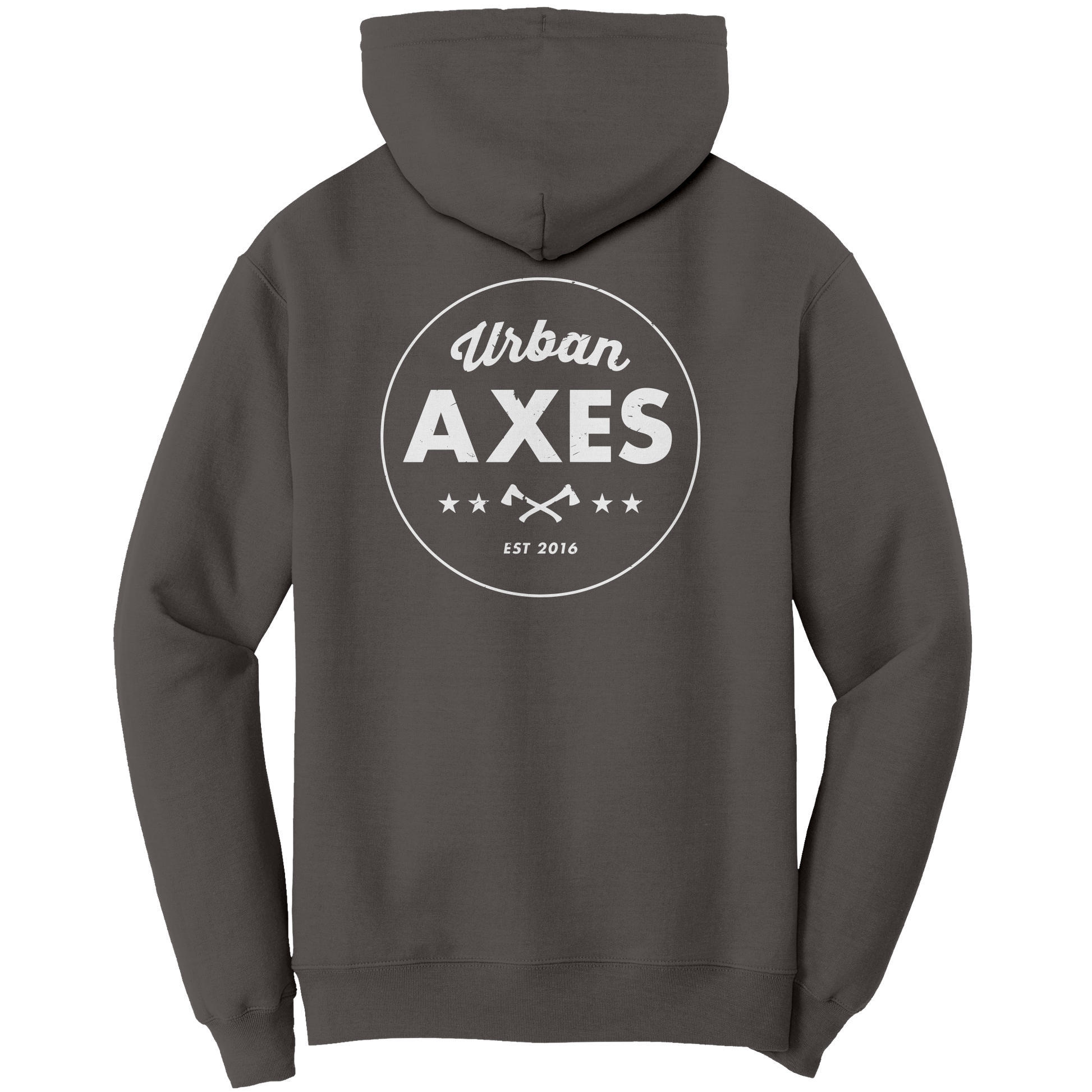 Urban_Axes_Hoodie_-_Crossed_Axes_on_Fron_Charcoal_Back_Mockup.png