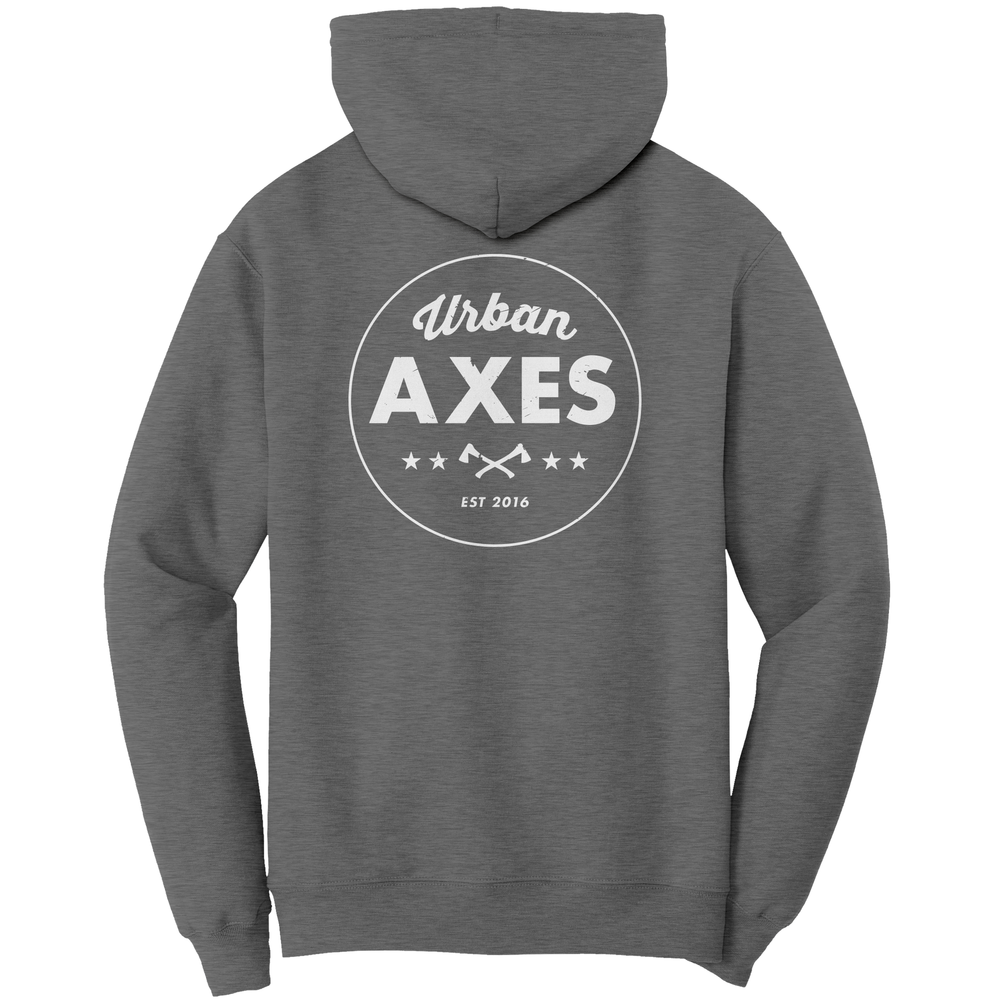Urban_Axes_Hoodie_-_Crossed_Axes_on_Fron_Graphite_Heather_Mockup.png