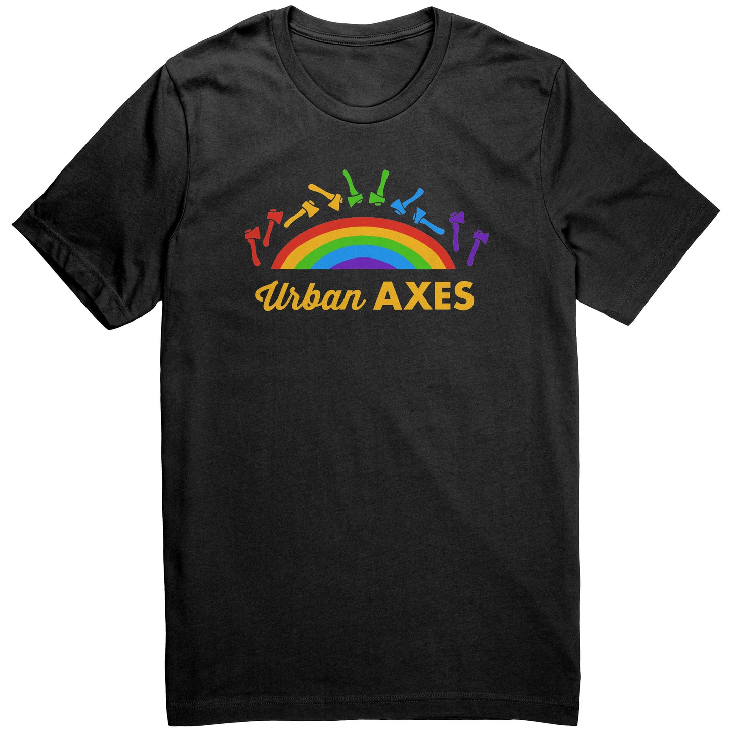 Urban Axes Rainbow Pride Shirt - Canvas Unisex
