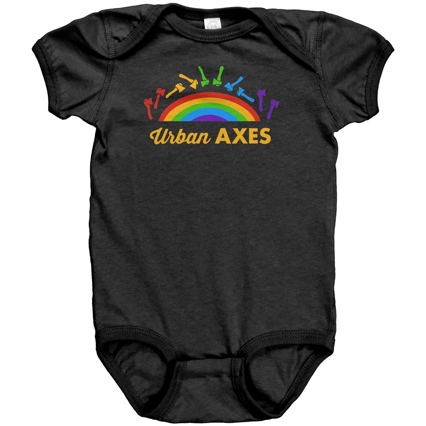 Urban Axes Rainbow Pride - Baby Onesie