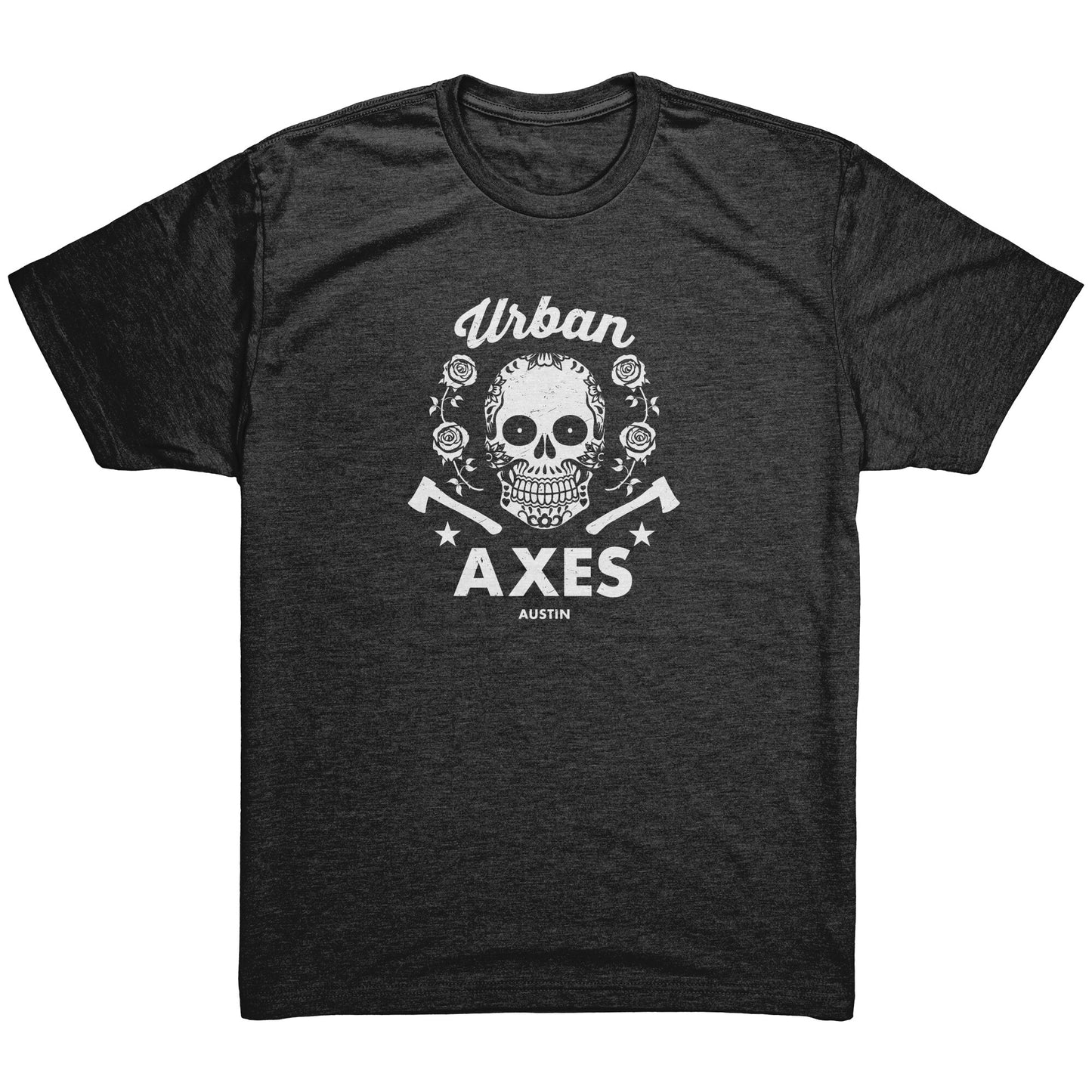 Austin Skull Shirt - Next Level Men's Triblend Shirt