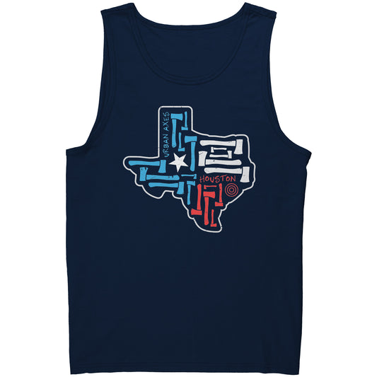 Houston Texas Flag - District Men's Tank