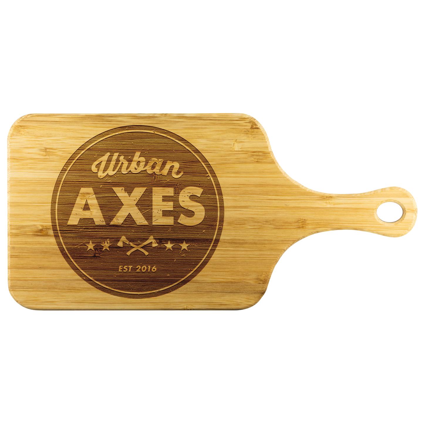 Urban Axes Cutting Board with handle!